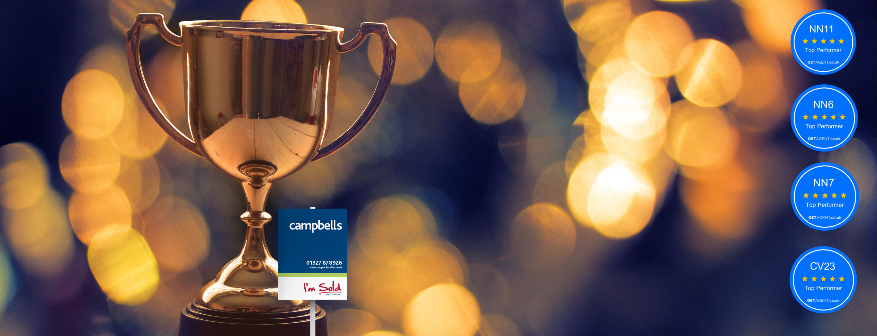 Campbells Estate Agents Receive GetAgent’s Top Performer Award 2021
