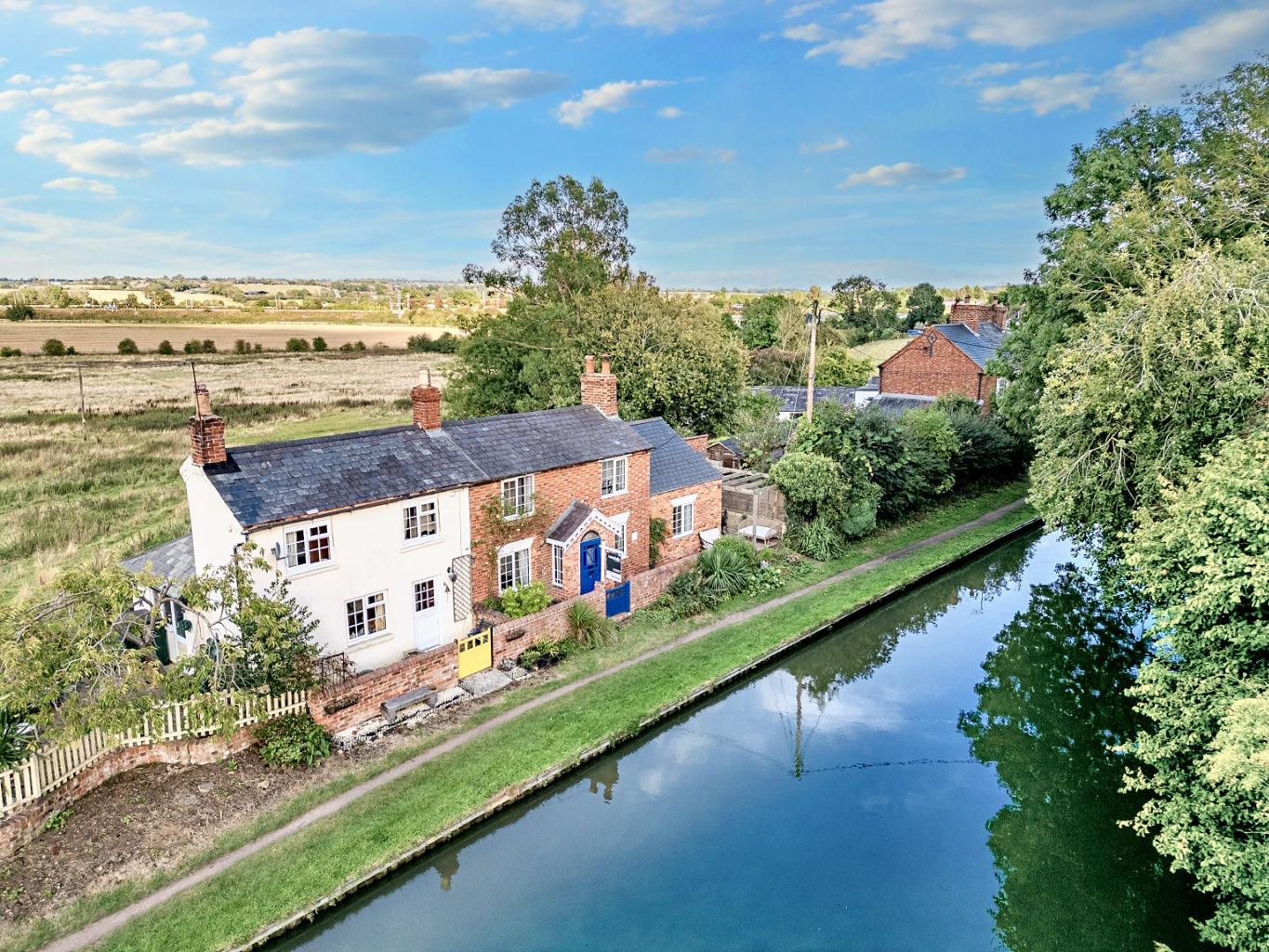 Three Bedroom SemiDetached Character Canalside Property For Sale